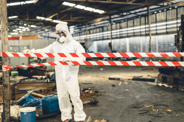 Professional Biohazard technician working in Roslindale, MA